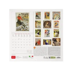 Calendario da Parete 2025 - 30 x 29 cm