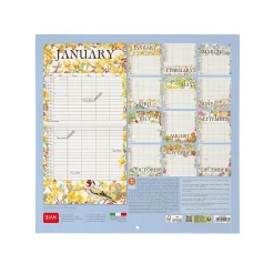 Calendario da Parete 2025 - 30 x 29 cm