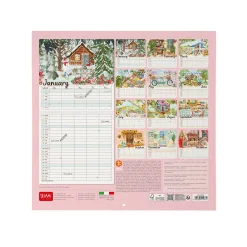 Calendario da Parete 2025 - 30 x 29 cm