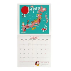 Calendario da Parete 2025 - 30 x 29 cm