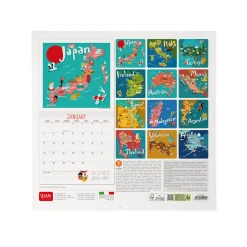 Calendario da Parete 2025 - 30 x 29 cm
