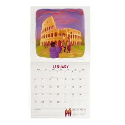 Calendario da Parete 2025 - 30 x 29 cm