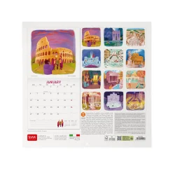 Calendario da Parete 2025 - 30 x 29 cm