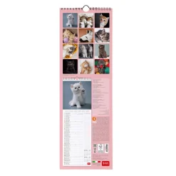 Calendario da Parete 2025 - 16 x 49 cm
