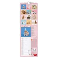 Calendario da Parete 2025 - 16 x 49 cm