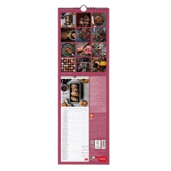 Calendario da Parete 2025 - 16 x 49 cm