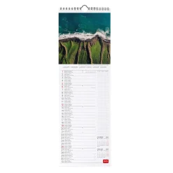 Calendario da Parete 2025 - 16 x 49 cm