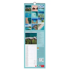 Calendario da Parete 2025 - 16 x 49 cm