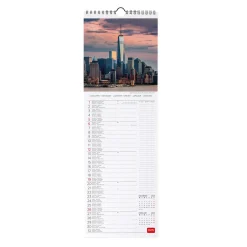 Calendario da Parete 2025 - 16 x 49 cm