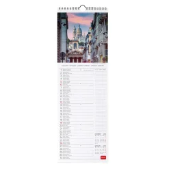 Calendario da Parete 2025 - 16 x 49 cm