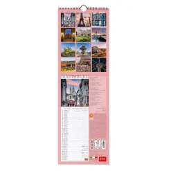 Calendario da Parete 2025 - 16 x 49 cm