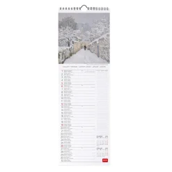 Calendario da Parete 2025 - 16 x 49 cm