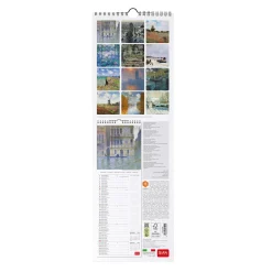 Calendario da Parete 2025 - 16 x 49 cm