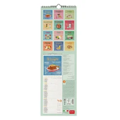 Calendario da Parete 2025 - 16 x 49 cm