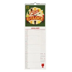 Calendario da Parete 2025 - 16 x 49 cm