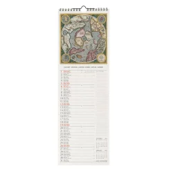 Calendario da Parete 2025 - 16 x 49 cm