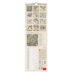 Calendario da Parete 2025 - 16 x 49 cm