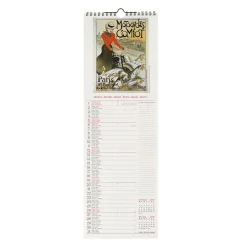 Calendario da Parete 2025 - 16 x 49 cm
