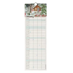 Calendario da Parete 2025 - 16 x 49 cm