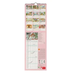 Calendario da Parete 2025 - 16 x 49 cm