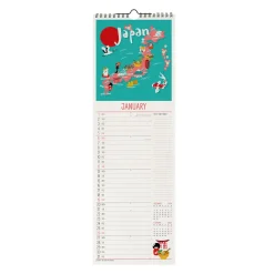 Calendario da Parete 2025 - 16 x 49 cm