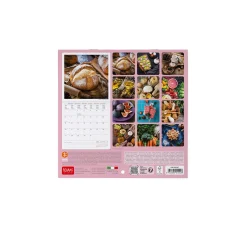 Calendario da Parete 2025 - 18 x 18 cm