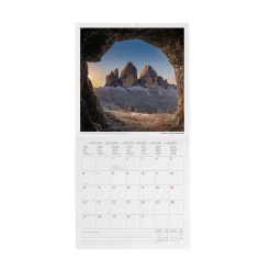 Calendario da Parete 2025 - 18 x 18 cm