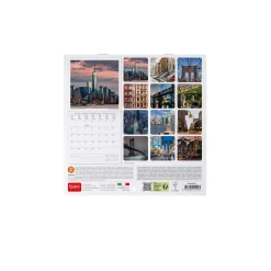 Calendario da Parete 2025 - 18 x 18 cm