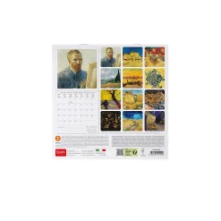 Calendario da Parete 2025 - 18 x 18 cm