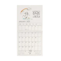Calendario da Parete 2025 - 18 x 18 cm