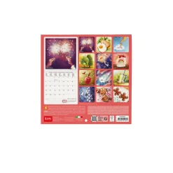 Calendario da Parete 2025 - 18 x 18 cm