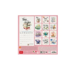 Calendario da Parete 2025 - 18 x 18 cm