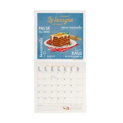 Calendario da Parete 2025 - 18 x 18 cm