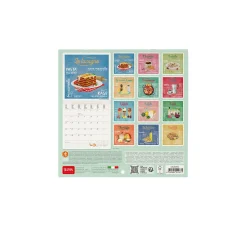 Calendario da Parete 2025 - 18 x 18 cm
