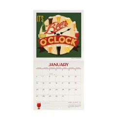 Calendario da Parete 2025 - 18 x 18 cm