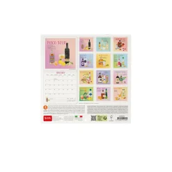 Calendario da Parete 2025 - 18 x 18 cm