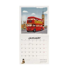 Calendario da Parete 2025 - 18 x 18 cm