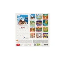Calendario da Parete 2025 - 18 x 18 cm