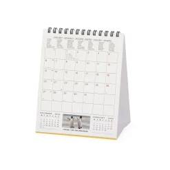 Calendario da Tavolo 2025 - 12 x 14,5 cm