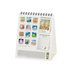 Calendario da Tavolo 2025 - 12 x 14,5 cm