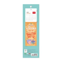 Calendario Segnalibro 2025 - 5,5 x 18 cm