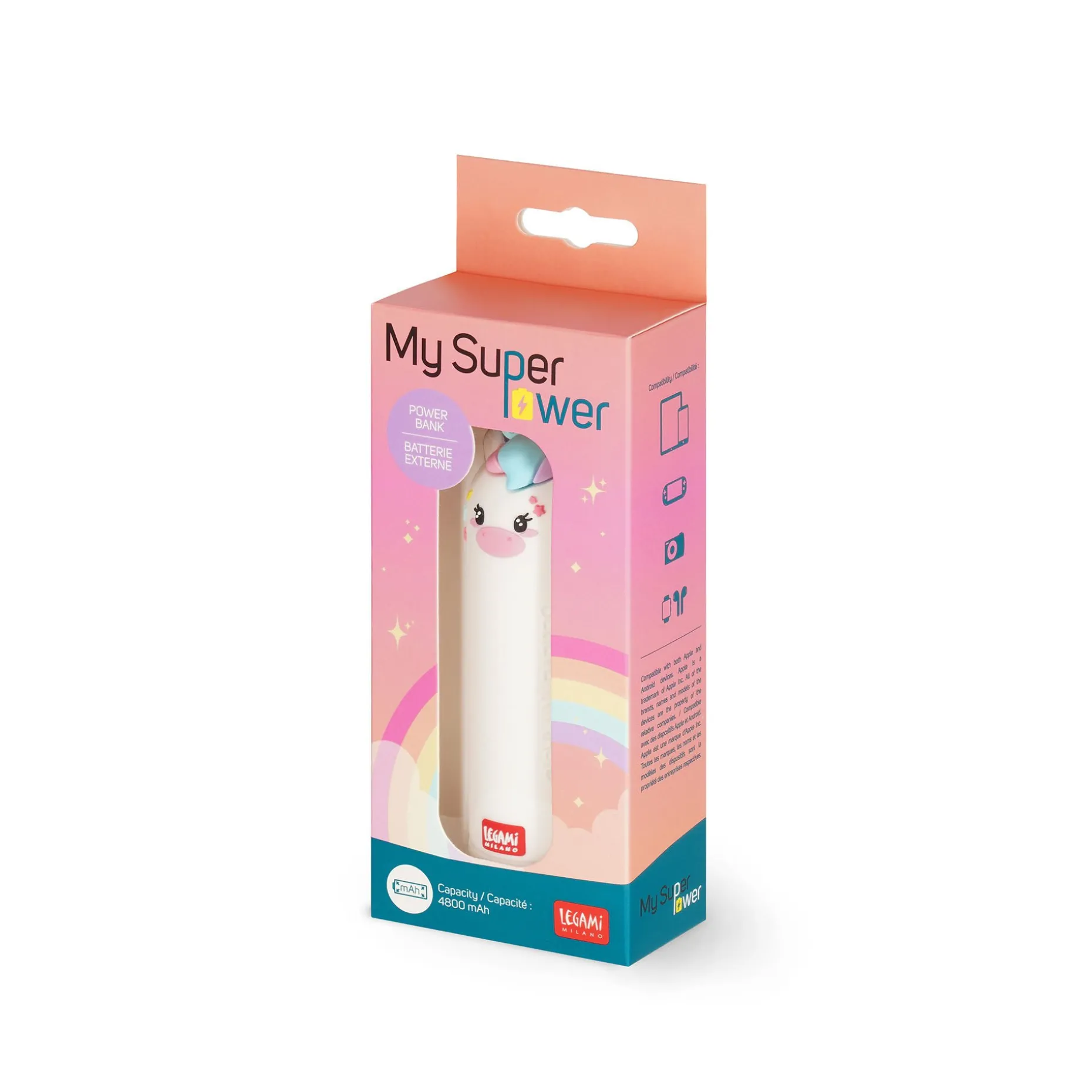Caricabatteria Portatile - My Super Power