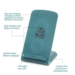 Caricabatterie Wireless con Supporto - Super Fast