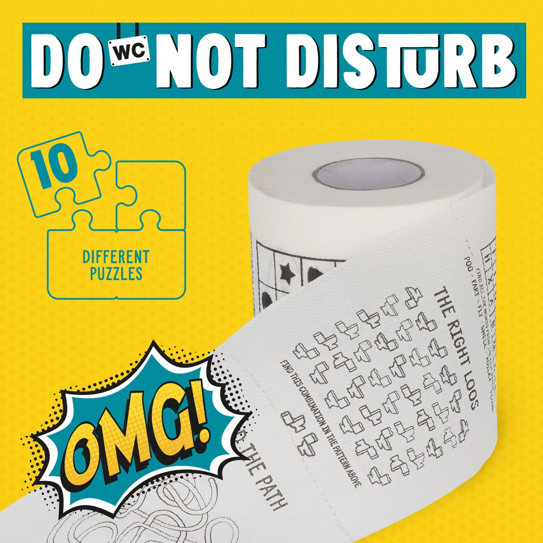 Carta Igienica Enigmistica - Do not Disturb