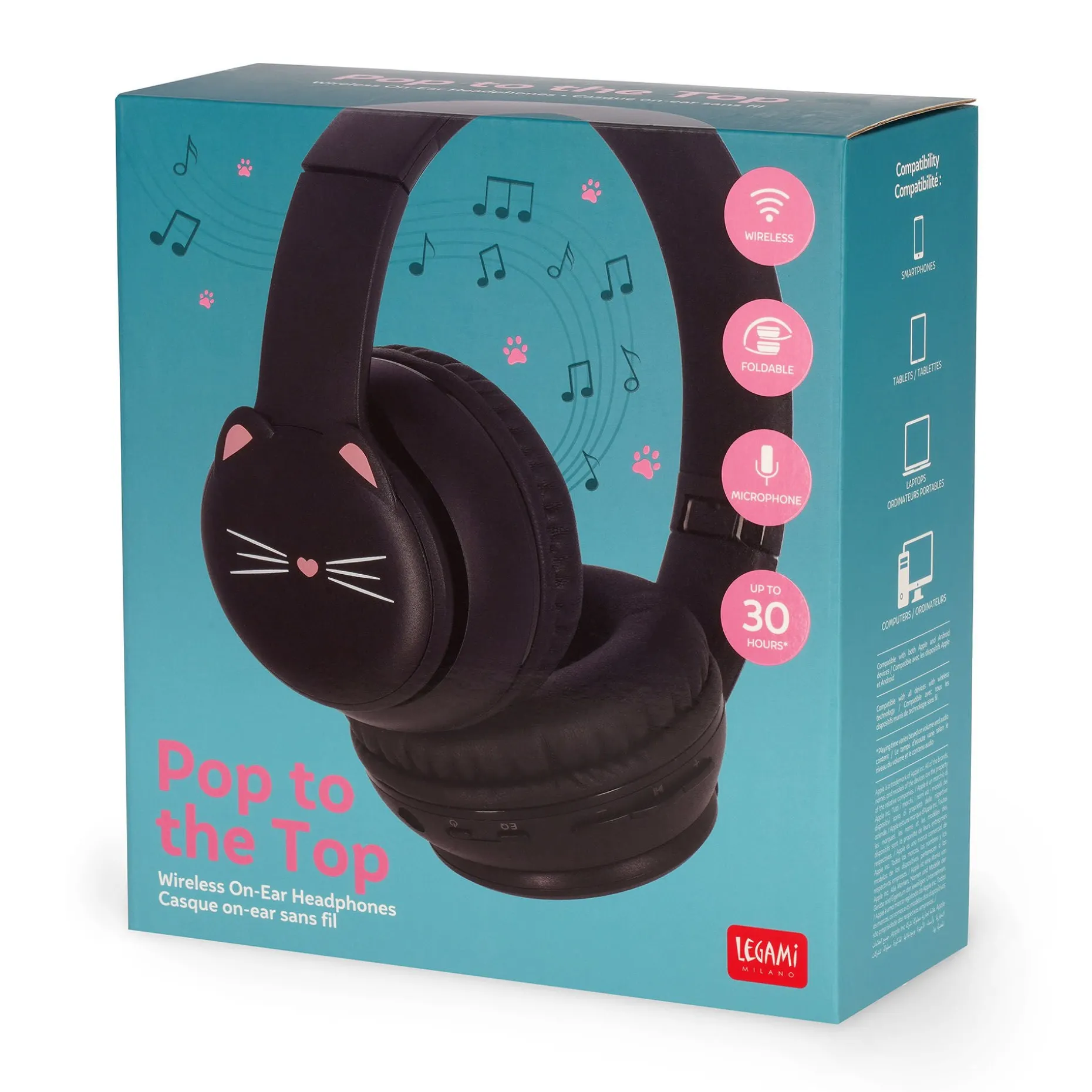 Cuffie On-Ear Wireless - Pop to the Top