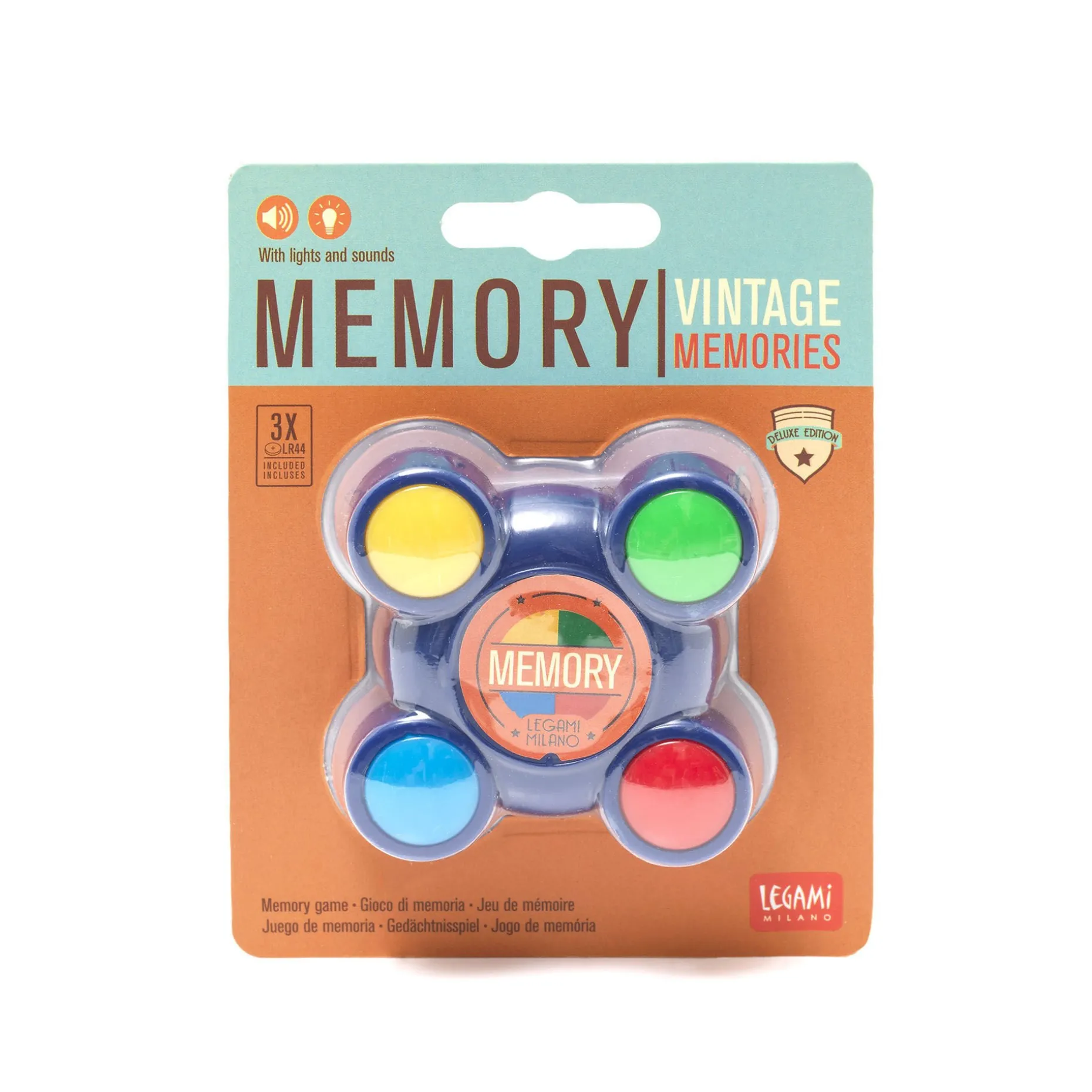 Gioco di Memoria Luminoso e Sonoro - Memory