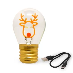 Lampada da Tavolo a Forma di Lampadina - Bulb Fiction