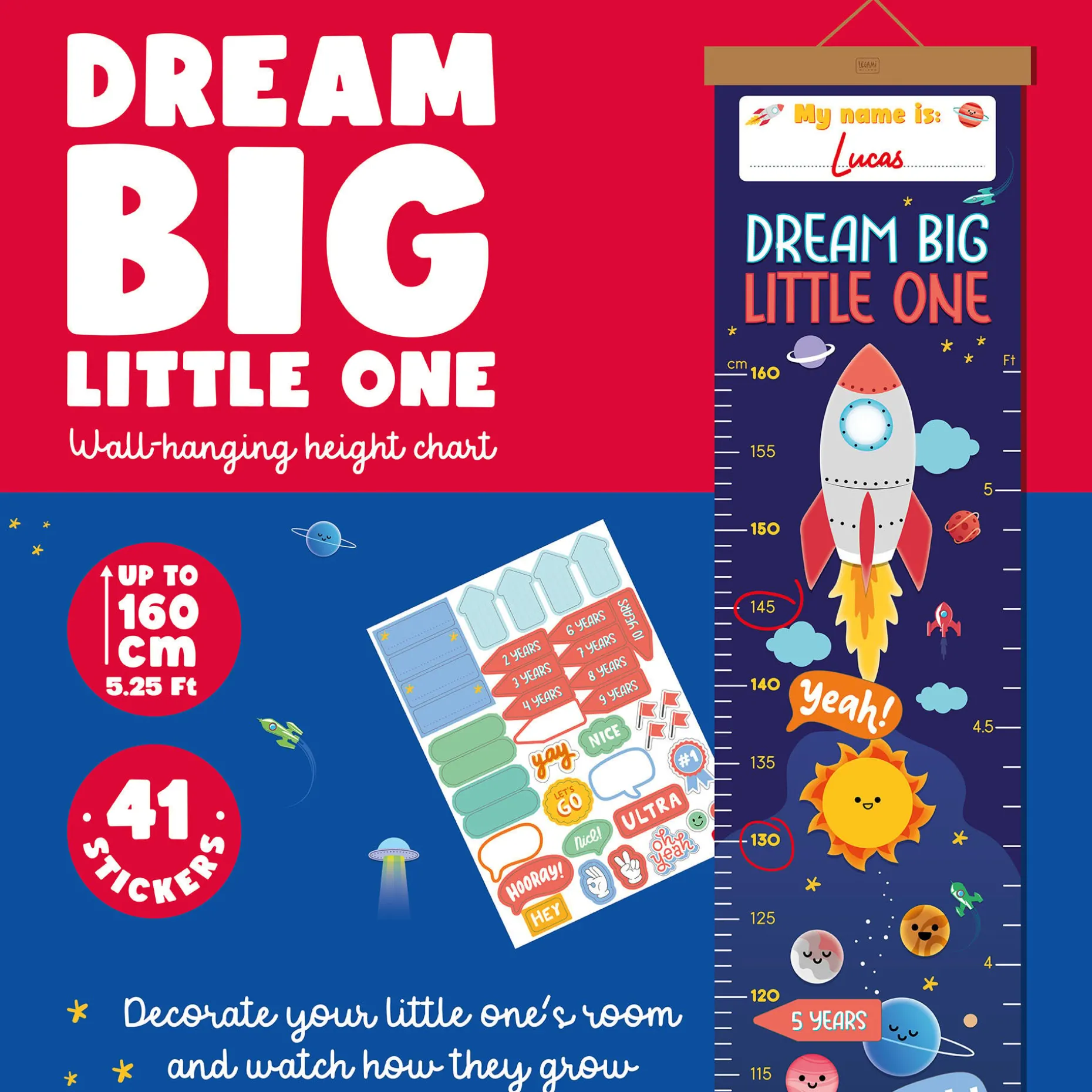 Metro da Parete - Dream Big Little One