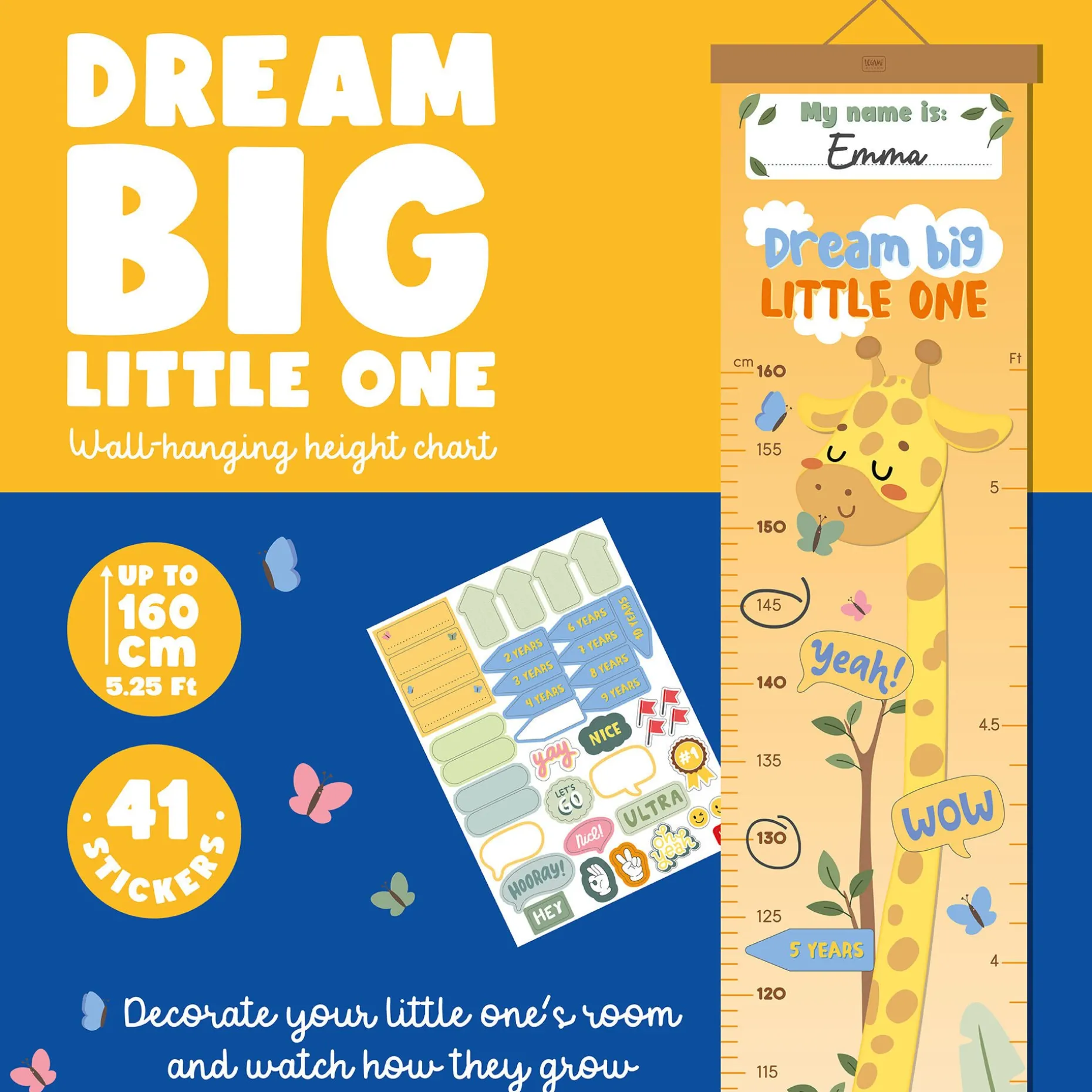 Metro da Parete - Dream Big Little One