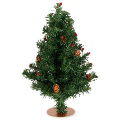 Mini Albero di Natale con Decorazioni